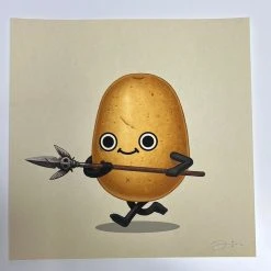 Partisan - 2020 Mike Mitchell Poster Print Food Dudes Potato AP