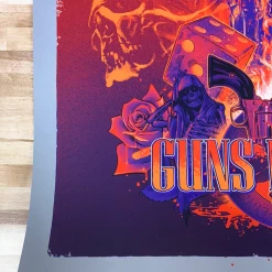Guns N' Roses - 2021 Vance Kelly Poster 1st Edition Variant Gig Posters 13 Guns N' Roses - 2021 Vance Kelly Poster 1st Edition Variant Gig Posters