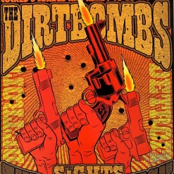The Dirtbombs - 2003 Chuck Sperry Poster Detroit, MI Magic Stick