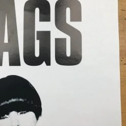 Sold Out Posters The Fags - Idol Records Original Poster Detroit, MI Dallas, TX Gig Posters