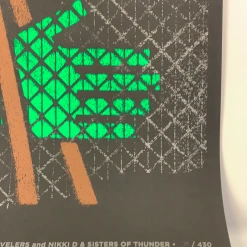 The Raconteurs - 2019 Matthew Jacobson Poster Detroit, MI 7/12 Masonic