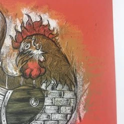 Year Of The Rooster - 2008 Dan Grzeca Poster Art Print 111/280 Art Prints