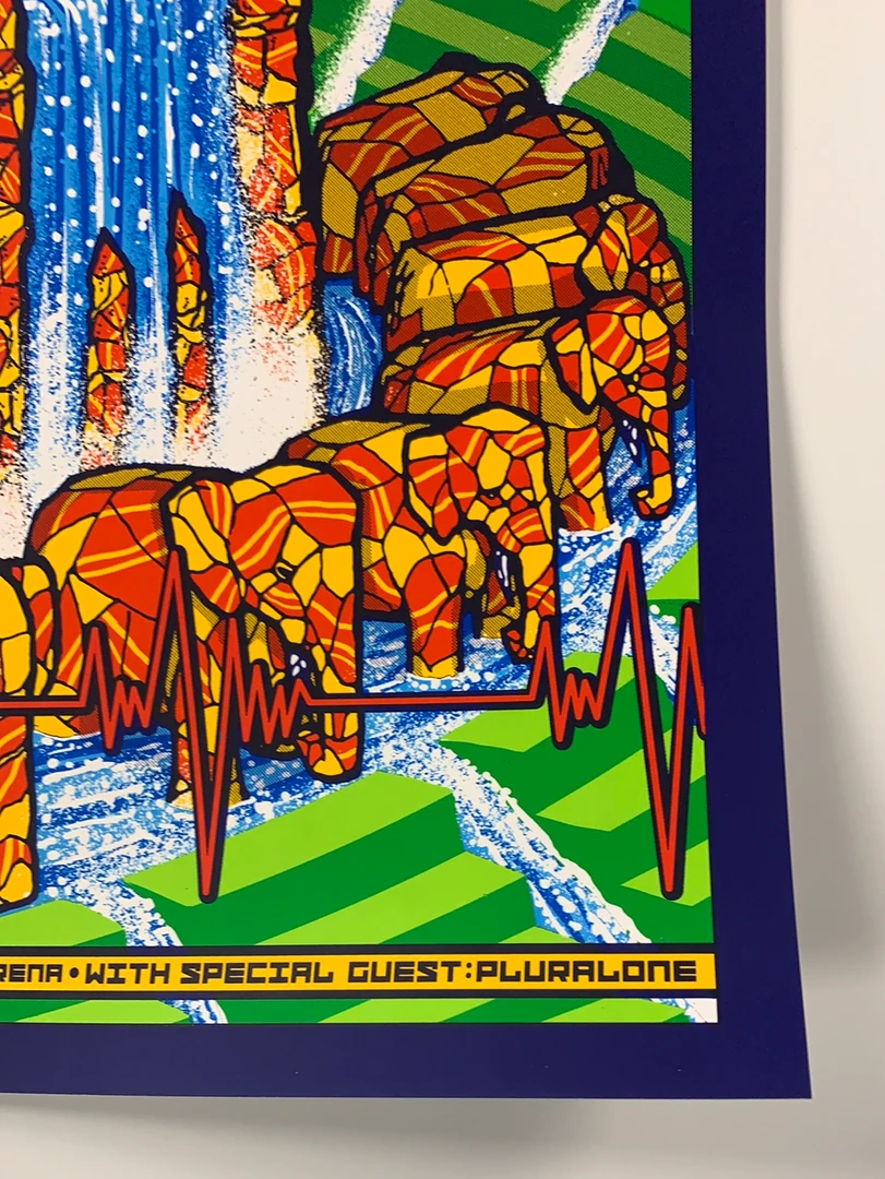 Pearl Jam - 2020 Brad Klausen Poster Phoenix, AZ 1st Ed Gila River Arena Gig Posters 7 Pearl Jam - 2020 Brad Klausen Poster Phoenix, AZ 1st Ed Gila River Arena Gig Posters