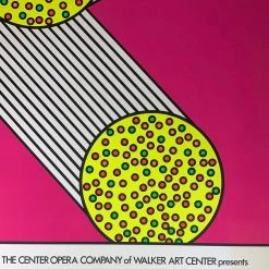 Nicholas Krushenick Art Prints The Man In The Moon - 1968 Art Print Poster Original Vintage