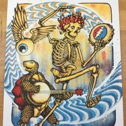 Grateful Dead, Here Comes Sunshine - 2018 Zeb Love Poster Art Print