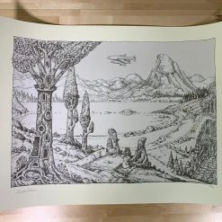 Art Prints The Mountain Lake - 2021 David Welker Poster, Art Print Variant