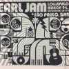 Pearl Jam - 2018 Don Pendleton Poster Sao Paulo, BRA Lollapalooza S/N