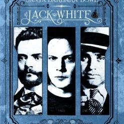 Jack White - 2018 Mathieu Bitton Poster Santa Barbara, CA BHR Tour