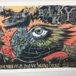 The Black Keys - 2006 Dan Grzeca Poster Chicago, IL Vic Theater