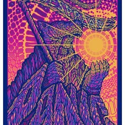 Widespread Panic - 2019 Brad Klausen Poster Red Rocks Morrison, CO 1st