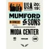 Sold Out Posters Gig Posters Mumford & Sons - 2019 Poster Portland, OR Moda Center Delta Tour