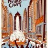 North Coast - 2016 Fugscreens Studios Poster Chicago The Revivalists Chicago, IL