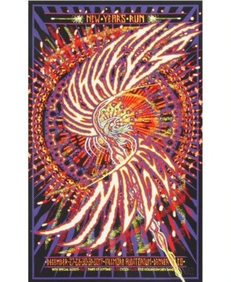 Colorado Umphrey's McGee - 2019 Brad Klausen Poster Denver, CO #'d 3 Colorado Umphrey's McGee - 2019 Brad Klausen Poster Denver, CO #'d