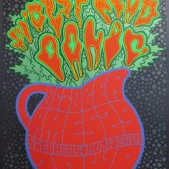 Widespread Panic - 2014 Chuck Sperry Poster Ames, IA Metallic Black Ed